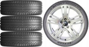 NOWE KOŁA LATO VW Jetta*5 Dunlop 225/40R18*2
