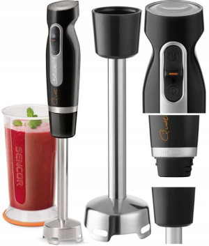 Sencor Blender Ręczny Z Miską 0,7l 800 W Czarny