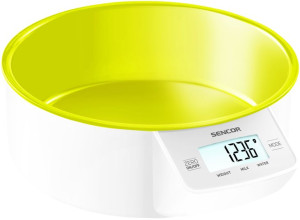Sencor Waga Kuchenna Z Miską 5 Kg 1 G Żółta