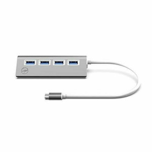 4 portowy HUB USB Mobility Lab ML311821 Srebrzysty