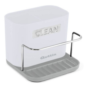 Organizer Quttin Szary Biały Plastikowy (13,5 x 12 x 10,8 cm)