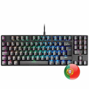 Klawiatura do Gier/ OR: Klawiatura Gamingowa Mars Gaming MKREVOPROBPT LED R