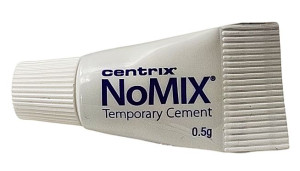 Cement tymczasowy do koron i mostów NoMIX tubka 0,5 g 1 szt