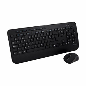 Klawiatura i Myszka V7 CKW300ES Qwerty Hiszpańska hiszpański