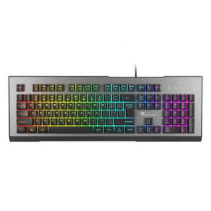 Klawiatura do Gier/ OR: Klawiatura Gamingowa Genesis NKG-1621 RGB Srebrzyst