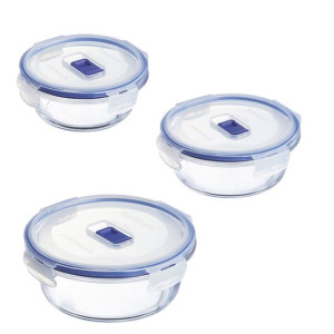 Set Pojemników na Lunch Luminarc Pure Box Active (3 pcs)