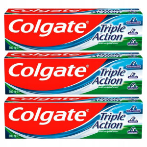 Colgate Pasta do zębów TRIPLE ACTION 100 ml x3