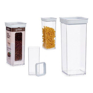 Soik Hermetyczny Przezroczysty Silikon ABS 1,5L (10,5 x 24 x 10,5 cm)
