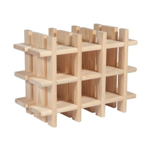 Stojak na Butelki Astigarraga Evolutivo rioja Brązowy Sosna (43 x 22 x 32,5