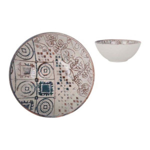 Miska La Mediterránea Grecia Porcelana Niebieski Brązowy Jasność (ø 16 x 7