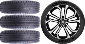 KOŁA LATO SKODA SuperB 1 Michelin 225/45R17