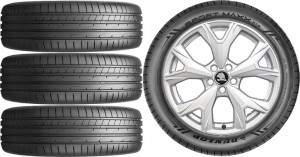 NOWE KOŁA LATO Skoda Fabia 4 Dunlop 215/45R17
