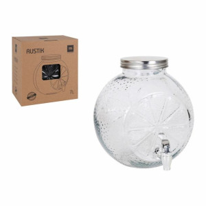 Słoik La Mediterránea S2209739 Kran Dozownik Szkło (7 L)