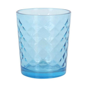 Zestaw kieliszków Diamonds 360 ml Niebieski (6 Sztuk)
