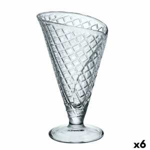 Puchar do lodów i koktajli Bormioli Rocco Szkło (210 ml) (6 Sztuk)