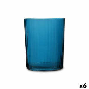 szklanka/kieliszek Bohemia Crystal Optic Turkusowy Szkło 500 ml (6 Sztuk)
