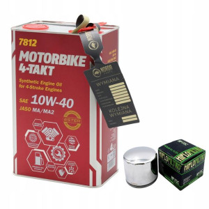 Olej Mannol 7812 Motorbike 4T 10w40 4L HF172C