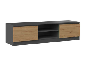 Stolik Rtv 140 - Antracyt / Dąb Artisan