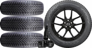 KOŁA CAŁOROCZNE Mazda 3-1g Nokian 225/40R18+TPMS