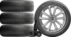 KOŁA ALLSEASON Mazda CX-3 Michelin 215/50R18+TPMS