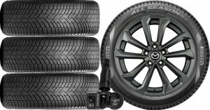 NOWE KOŁA Mazda 3 GEN 1 Pirelli 205/50R17 TPMS