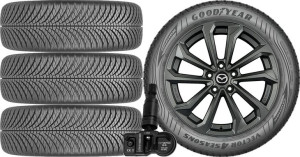 NOWE KOŁA Mazda CX-3 Goodyear 215/50R17 TPMS