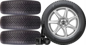 NOWE KOŁA Mazda 3 GEN 2 Hankook 205/50R17 TPMS