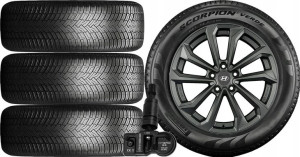 KOŁA HYUNDAI Santa FE 4 Pirelli 235/60R18 TPMS