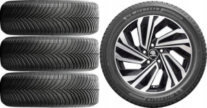 KOŁA CAŁOROCZNE SKODA Yeti Michelin 225/50R17