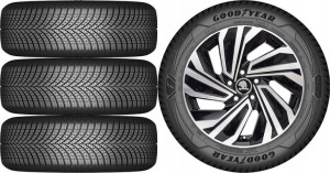 KOŁA CAŁOROCZNE SKODA SuperB 1 Goodyear 205/50R17