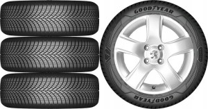 KOŁA CAŁOROCZNE Peugeot 408 Goodyear 215/55R16
