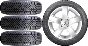 NOWE KOŁA CAŁOROCZNE Peugeot 408 Nokian 205/55R16
