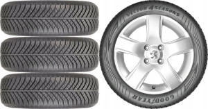 KOŁA CAŁOROCZNE Peugeot 3008 Goodyear 215/60R16