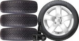 KOŁA CAŁOROCZNE Peugeot 308 Hankook 205/55R16 TPMS