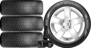KOŁA CAŁOROCZNE Peugeot 408 Pirelli 205/55R16 TPMS