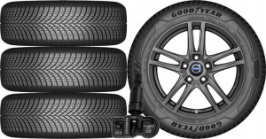 Koła Całoroczne Volvo Xc40 Goodyear 235/55r18 Tpms