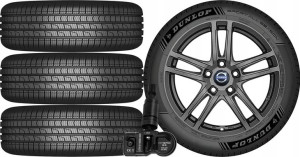 KOŁA CAŁOROCZNE Volvo S40 2 Dunlop 205/50R17 TPMS