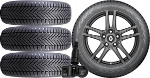 NOWE KOŁA RENAULT Latitude Nokian 215/55R17 TPMS