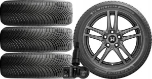 Koła Całoroczne Honda Hrv Michelin 215/55r17 Tpms