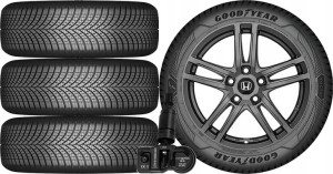 Koła Całoroczne Honda Hrv Goodyear 215/55r17 Tpms