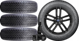 KOŁA CAŁOROCZNE Volvo XC70 1 Nokian 215/60R17 TPMS
