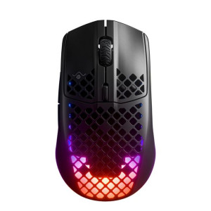 Myszka SteelSeries Aerox 3 Czarny Bezprzewodowy Gaming Światła LED