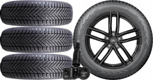 KOŁA CAŁOROCZNE KIA Sorento Nokian 235/65R17 TPMS