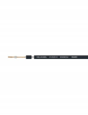 Przewód kabel solarny DC Helukabel czarny 1x6mm 1m