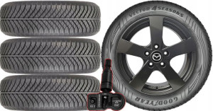 Koła Całoroczne Mazda Cx3 Goodyear 215/60r16 Tpms