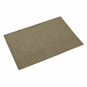 Podkładki na stół Versa Szary Kłos Rattan (45 x 30 cm)