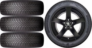 KOŁA ZIMA SKODA SuperB 1 I Bridgestone 205/55R16