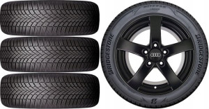KOŁA ZIMA AUDI A3 8P0 Bridgestone 205/55R16