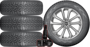 Koła Zima Kia Cee'd Iii 3 Nokian 225/45r17 + Tpms