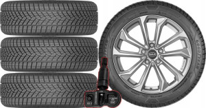 KOŁA ZIMA KIA Pro Cee'd Goodyear 225/45R17 + TPMS